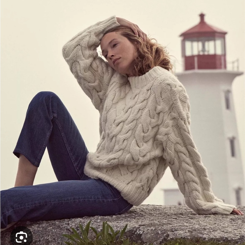 NWOT Doen Olympus wool sweater M